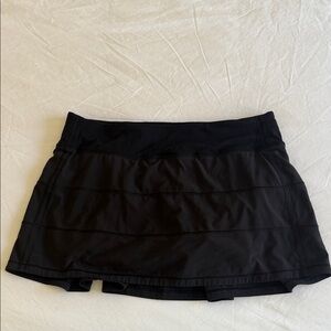Lululemon black tennis skirt